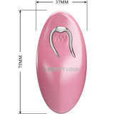 Pretty Love - Cailey Pinzas Para Pezones 10 Vibraciones Control Remoto Rosa