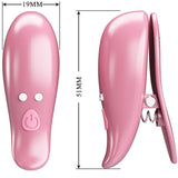 Pretty Love - Cailey Pinzas Para Pezones 10 Vibraciones Control Remoto Rosa