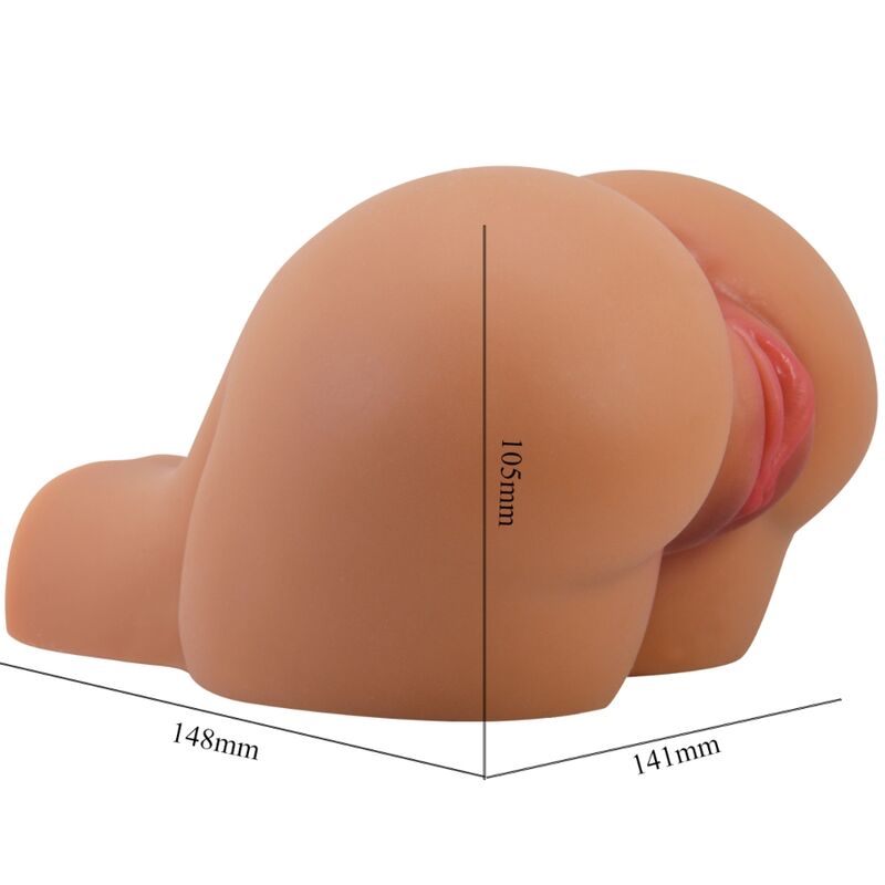 Crazy Bull - Kylie Trasero Vibrador Con Vagina Y Ano Realístico Natural Control Remoto