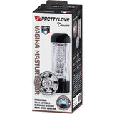 Pretty Love - Tamara Masturbador Masculino Vibrador Multivelocidad Negro