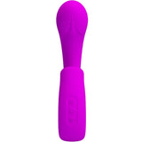 Pretty Love - Sibel Vibrador Punto G + Estimulador Clítoris 10 Vibraciones Morado