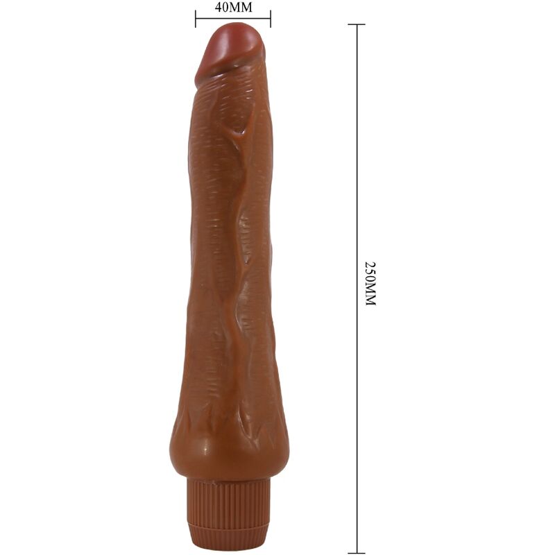 Baile - Dryad Vibrador Realístico 25 Cm Mulato
