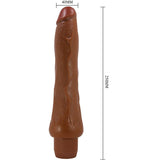 Baile - Dryad Vibrador Realístico 25 Cm Mulato