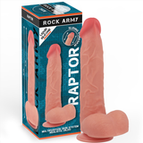 Rockarmy - Raptor Dildo Realista Dual Density Liquid Silicone 24 Cm -O- 4.4 Cm