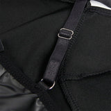 Subblime - 955380 Vestido Con Tirantes De Cuero Negro L/Xl