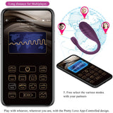Pretty Love - Leviathan Vibrador Controlado Por App Morado