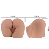 Crazy Bull - Bernace Trasero Vibrador Con Vagina Y Ano Realístico Natural Control Remoto