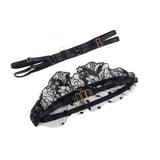 Subblime - 957483 Conjunto Sujetador Y Liga De Encaje Negro S/M