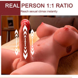 Xise - Miah Lady Boy Torso Femenino Con Dildo Con Vibración Y Thrusting 55 Cm