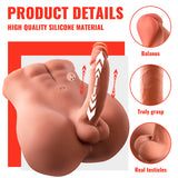 Xise - Bertlett Dildo Ass Masturbador Dildo Y Ano Realístico Posición Frontal Con Thrusting 18 Cm
