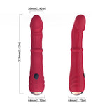 Armony - Dildo Vibrador Estimulador Punto A Termoajustable Rojo