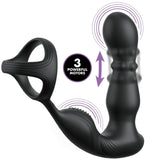 Anal Fantasy Elite Collection - Anillo Y Masajeador Anal Vibrador Con Control Remoto