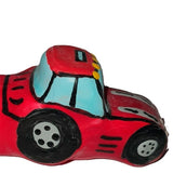 Condomerie - Preservativo Decorativo Pintado A Mano Tractor Rojo Xl