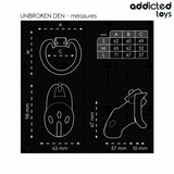Addicted Toys Locked - Unbroken Den Jaula Para Pene 9,8 Cm