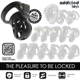 Addicted Toys Locked - Silent Keep Jaula Para Pene 7,5 Cm