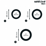 Addicted Toys - Set De Anillos Silicona Modelo 1
