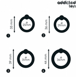 Addicted Toys - Set Anillos Silicona De Presión