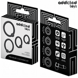 Addicted Toys - Set Anillos Silicona De Presión
