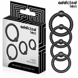 Addicted Toys - Set Anillos Silicona De Presión