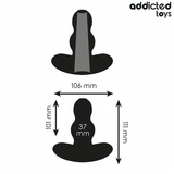 Addicted Toys - Plug Anal Hueco Silicona Talla L 11.1 Cm
