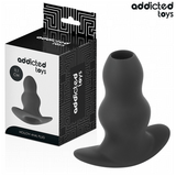 Addicted Toys - Plug Anal Hueco Silicona Talla L 11.1 Cm