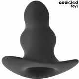 Addicted Toys - Plug Anal Hueco Silicona Talla S 7,3 Cm
