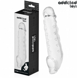 Addicted Toys - Fundas Para El Pene Transparente Talla M 27 Cm