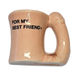 Diablo Picante  Imán Taza Cerámica Con Asa De Pene For My Best Friend