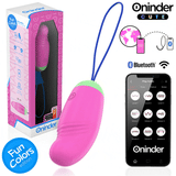 Oninder Cute - Love Pleasure Huevo Vibro-Rotador 360 Silicona - App Mundial Gratuita
