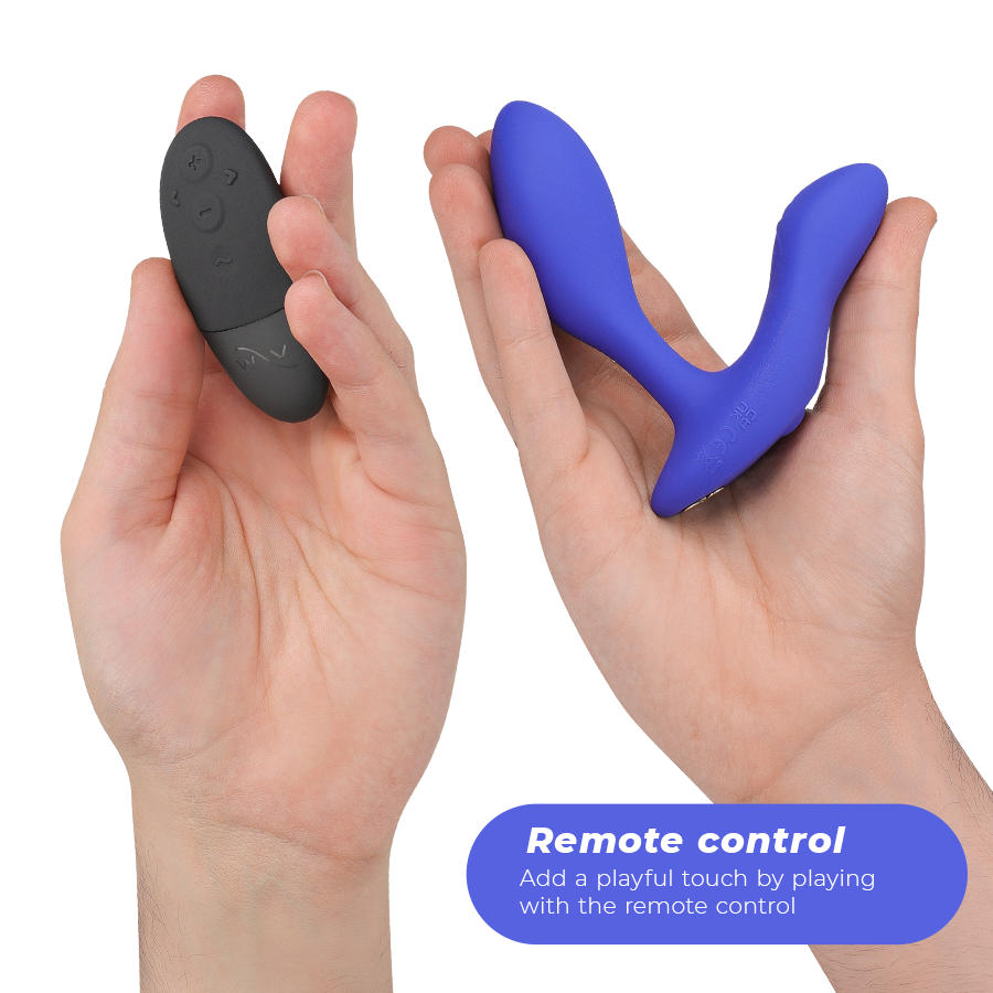 We-Vibe - Vector+ Masajeador De Próstata Azul