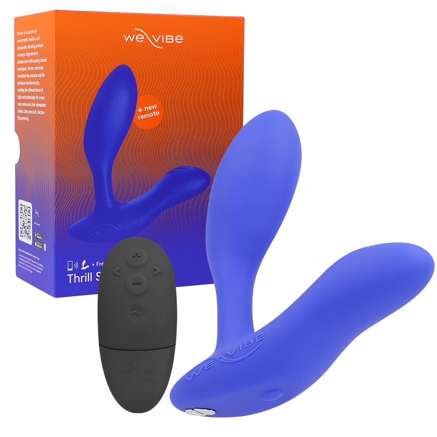 We-Vibe - Vector+ Masajeador De Próstata Azul
