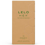 Lelo - Hex Organic Preservativo Caja 12 Uds