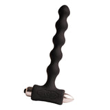 Rocks- Off - Petite Sensations Pearls Plug Anal Vibrador Negro