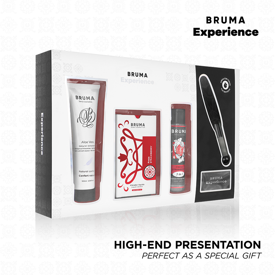 Bruma Xperience - Kit Tentación Dulce Fresa Vibro-Orgásmica