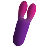 Rocks- Off - Glo-Girl Bunny Vibrador Flexible Morado