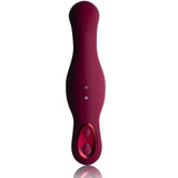 Vibrador Del Punto G Varita Wand  Ruby Glow Blush Rojo