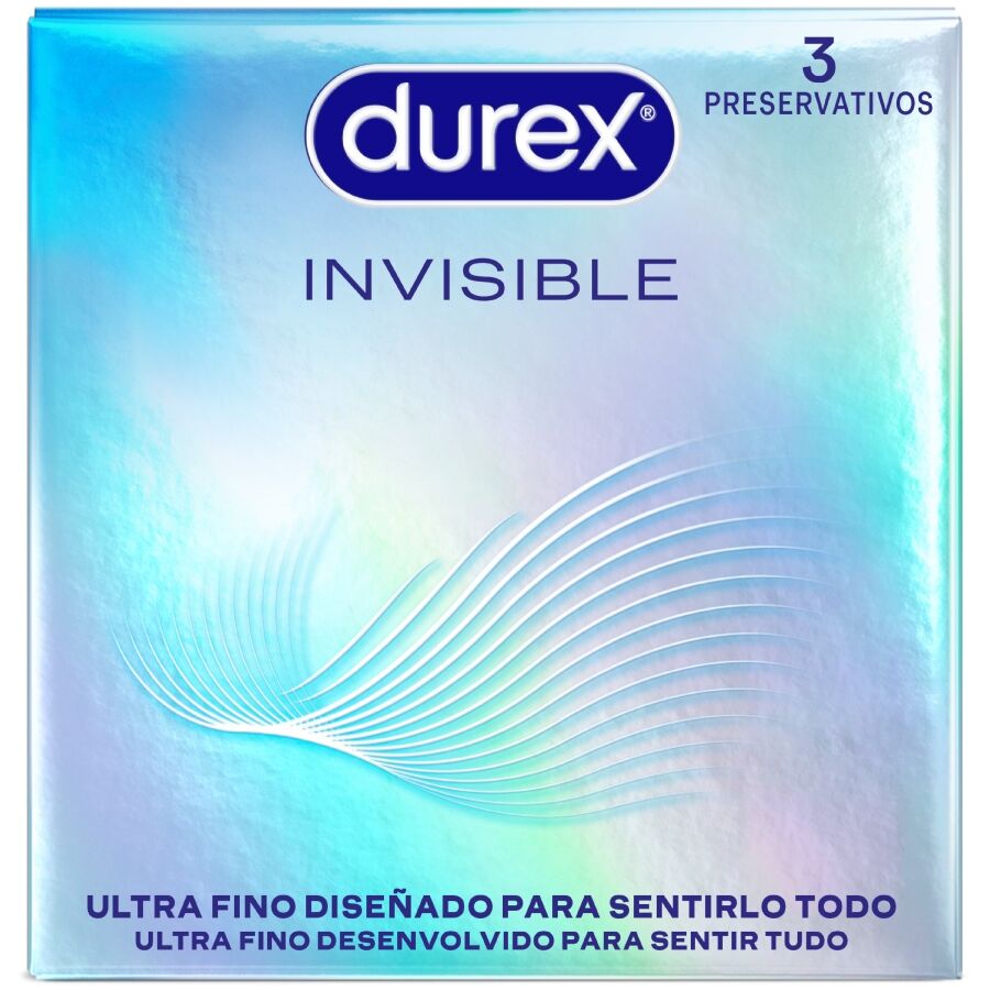 Durex - Invisible Ultra Fino 3 Unidades