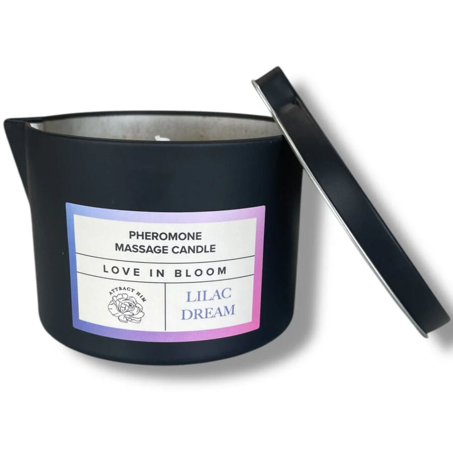 Eye Of Love - Bloom Vela De Masaje Índica Lilac Dream 150 Ml