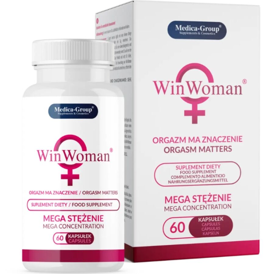 Winwoman  Cápsulas Naturales Para Potenciar La Vitalidad Femenina Y El Bienestar Íntimo