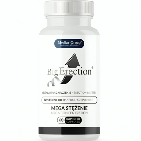 Big Erection – Complemento Alimenticio Natural Para La Vitalidad Masculina Y El Rendimiento Íntimo