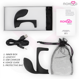 Moressa - Brandon Potente Anillo Vibrador Con Funda De Engrosamiento Masculino