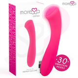 Moressa - Celso Masajeador Duo Punto G Y Suero Pelvico Premium Silicone Recargable