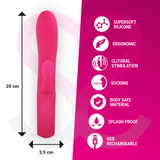 Moressa - Dustin Succion Clitorial Y Potente Vibracion Premium Silicone Recargable