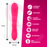 Moressa - Gino Tickling Vaginal Premium Silicone Recargable