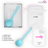 Moressa - Osian One Entrenamiento Suelo Pelvico 51gr Premium Silicona Turquesa