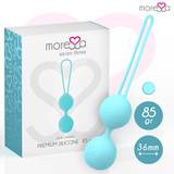 Moressa - Osian Three Entrenamiento Suelo Pelvico 85 Gr Premium Silicona Turquesa