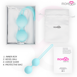 Moressa - Osian Two Entrenamiento Suelo Pelvico 101gr Premium Silicona Turquesa
