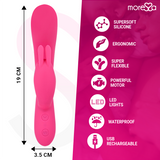 Moressa - Telmo Tickling Clitorial Premium Silicone Recargable