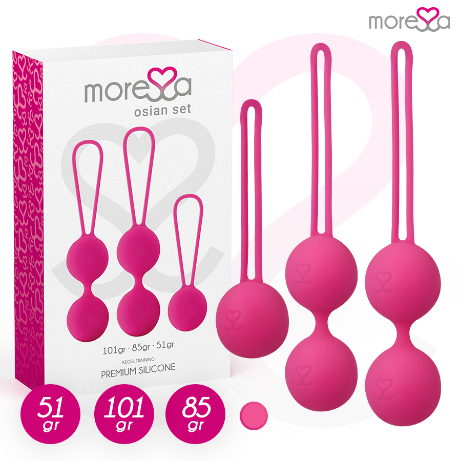 Moressa Osian Set Premium Silicona Rosa