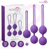Moressa - Osian Set Osian One; 51 Gr / Osian Two; 101 Gr / Osian Three 85 Gr Premium Silicona Lila